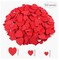 Heart Foam Stickers, 600 pieces Valentine's Day Craft Stickers with Self-Adhesive Heart Shapes